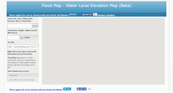 Desktop Screenshot of floodmap.net